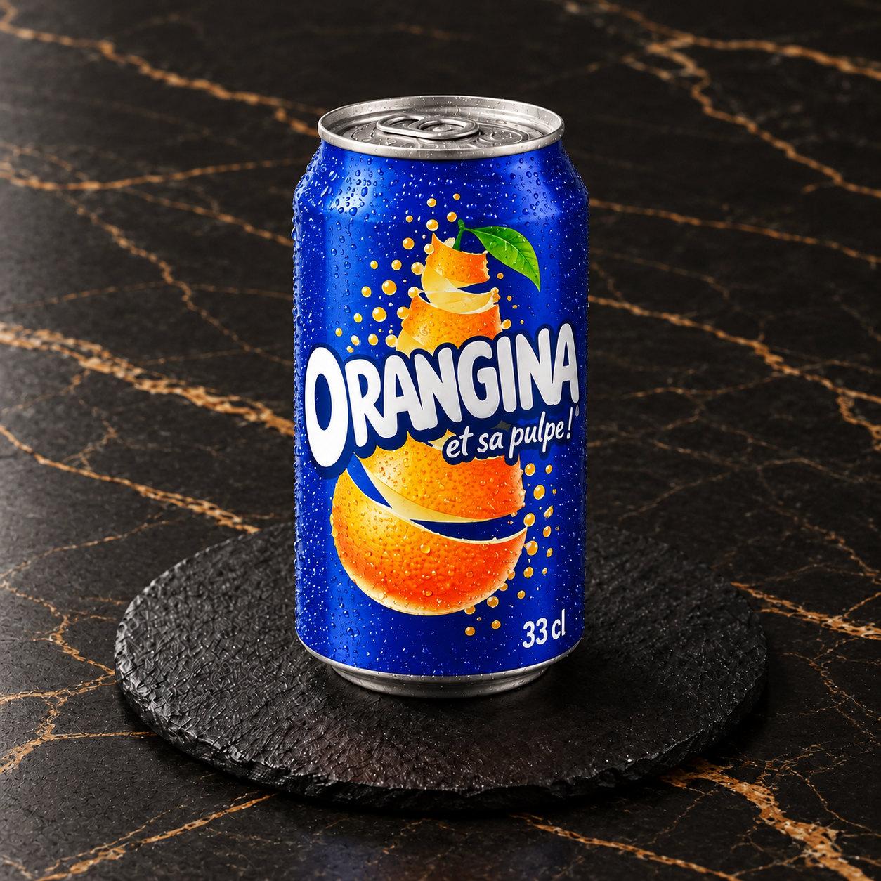 Canette d’Orangina 33 cl
